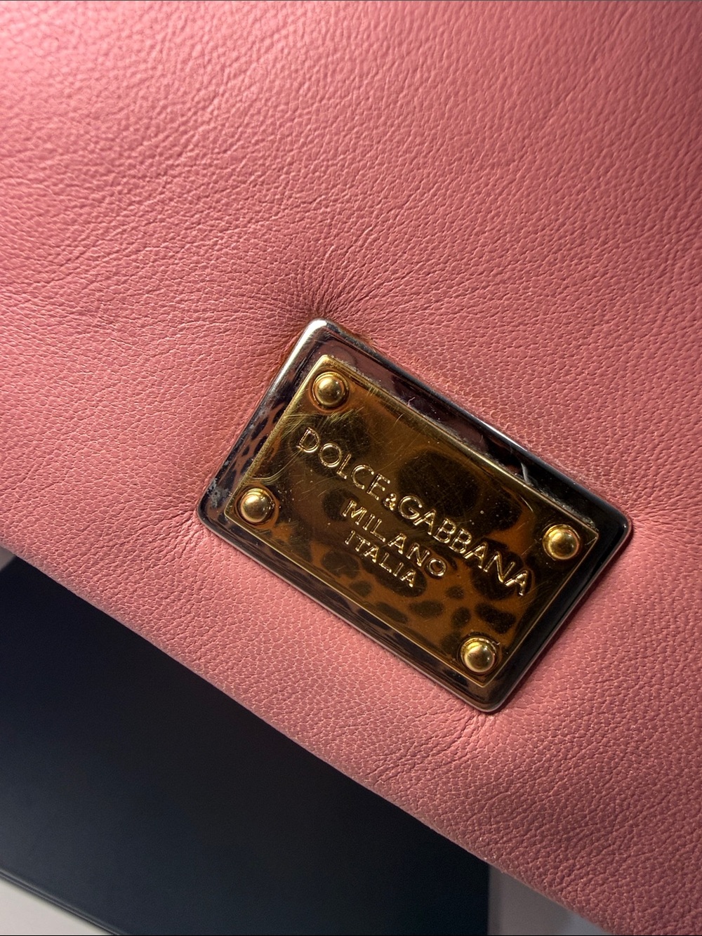 Dolce & Gabbana Nappa Piuma Rosa Lambskin Mini Baguette Bag - Picture 4 of 13